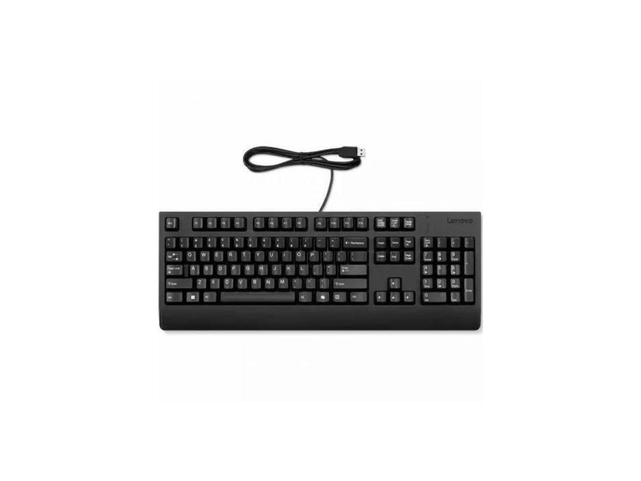 Lenovo Preferred Pro II Wired Keyboard, SK-8827, Black, USB