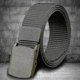 thumbnail image 1 of Cinturón de lona de nailon con hebilla de plástico para hombre y mujer, ideal para actividades al aire libre y trabajo. Cinturón táctico militar de 3,8 cm de ancho, sin metal, apto para aeropuertos., 1 of 4