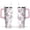 Pink-11, variant on 40oz Cute Colorful Axolotl Stainless Steel Flip Straw Tumbler Spill Proof Travel Cup Double Wall Vacuum Insulated Coffee Mug with Top Handle
