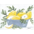 thumbnail image 3 of Ebert, Roey 18x15 Black Modern Framed Museum Art Print Titled - Lemons in Bowl, 3 of 5