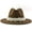 Brown, variant on Womens Cowboy Hats, Audhol Women's British Style Fashion Elegant Jazz Hat Pearl Ring with Top Hat Big Brim Hat Ladies Woolen Hat Pearl Hat Beige L