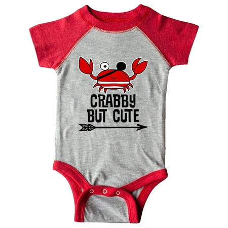 

Inktastic Crabby But Cute Beach Crab Gift Baby Boy or Baby Girl Bodysuit