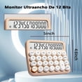 thumbnail image 3 of Calculadora UWEHBD Rosa con Pantalla LCD Extra Grande y 12 Dígitos para Oficina y Escuela, 3 of 7