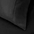 thumbnail image 2 of BNM Egyptian Cotton 530 Thread Count Pillowcases, King, Black, 2 of 5
