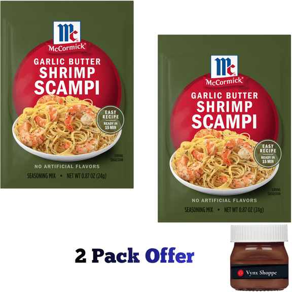 McCormick Garlic Butter Shrimp Scampi, 0.87 oz Packet
