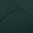 thumbnail image 4 of Sapphire Home 2 Panel Woven Room Darkening Blackout Curtain Panels, Grommet, Solid Color, 52"W x 95"L, Soft Thermal Room Insulating Drapes for Bedroom/Living Room Patio Door,Woven, 95", Hunter Green, 4 of 5
