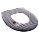 thumbnail image 1 of Laklulu - Funda para asiento de inodoro, suave, gruesa y cálida, con cremallera, lavable, 1 of 6
