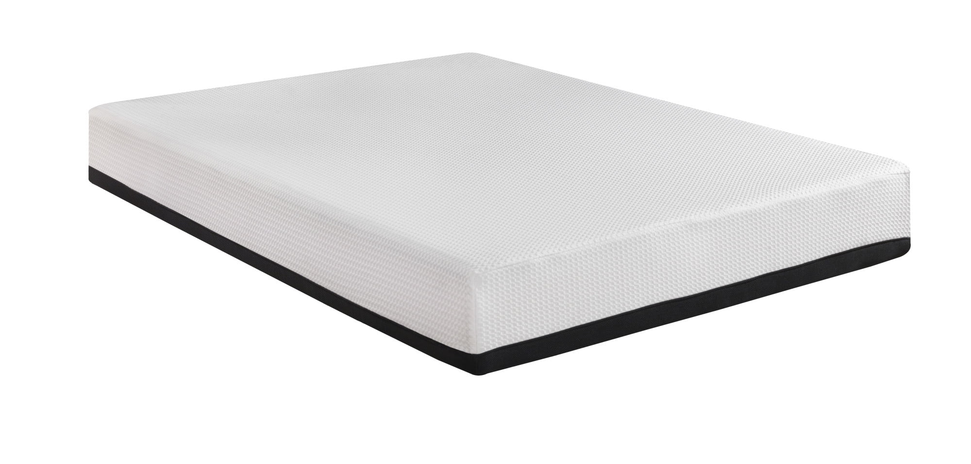 Emerald Home Cool Jewel Cream And Black Mattress With Gel Memory Emerald Home Cool Jewel Cream And Black Mattress With Gel Memory Foam Queen