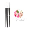 thumbnail image 1 of Nail Art Liner Brushes UV Gel Painting Acrílico Nail Design Nylon Brush Pen Salon, Nail Dotting Painting Drawing Polish Brush Pen Tools, Nail Art Tools Set u?aspinceles para Higoodz Belleza saludable, 1 of 7
