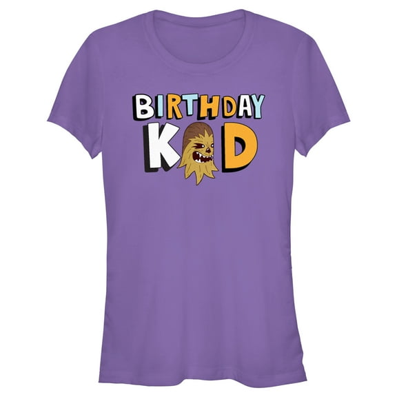Junior's Star Wars Chewbacca Birthday Kid Graphic T-Shirt