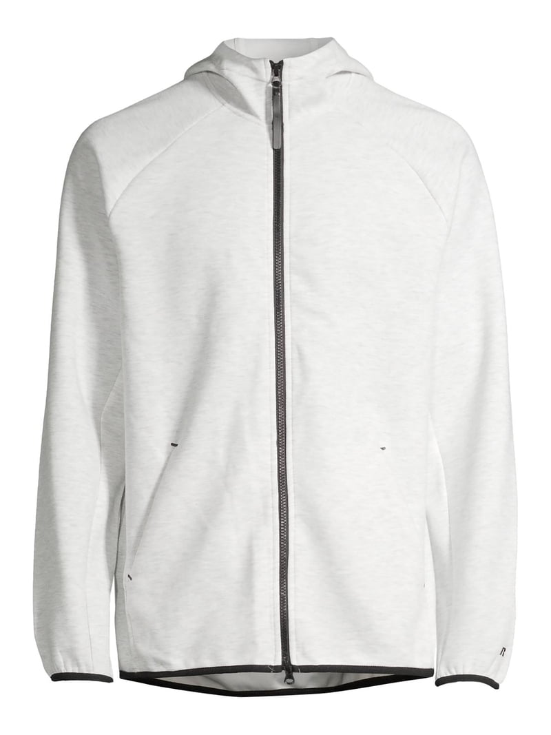 Russell Men's Stretchy Lightweight Activewear Zip Hoodie, up to