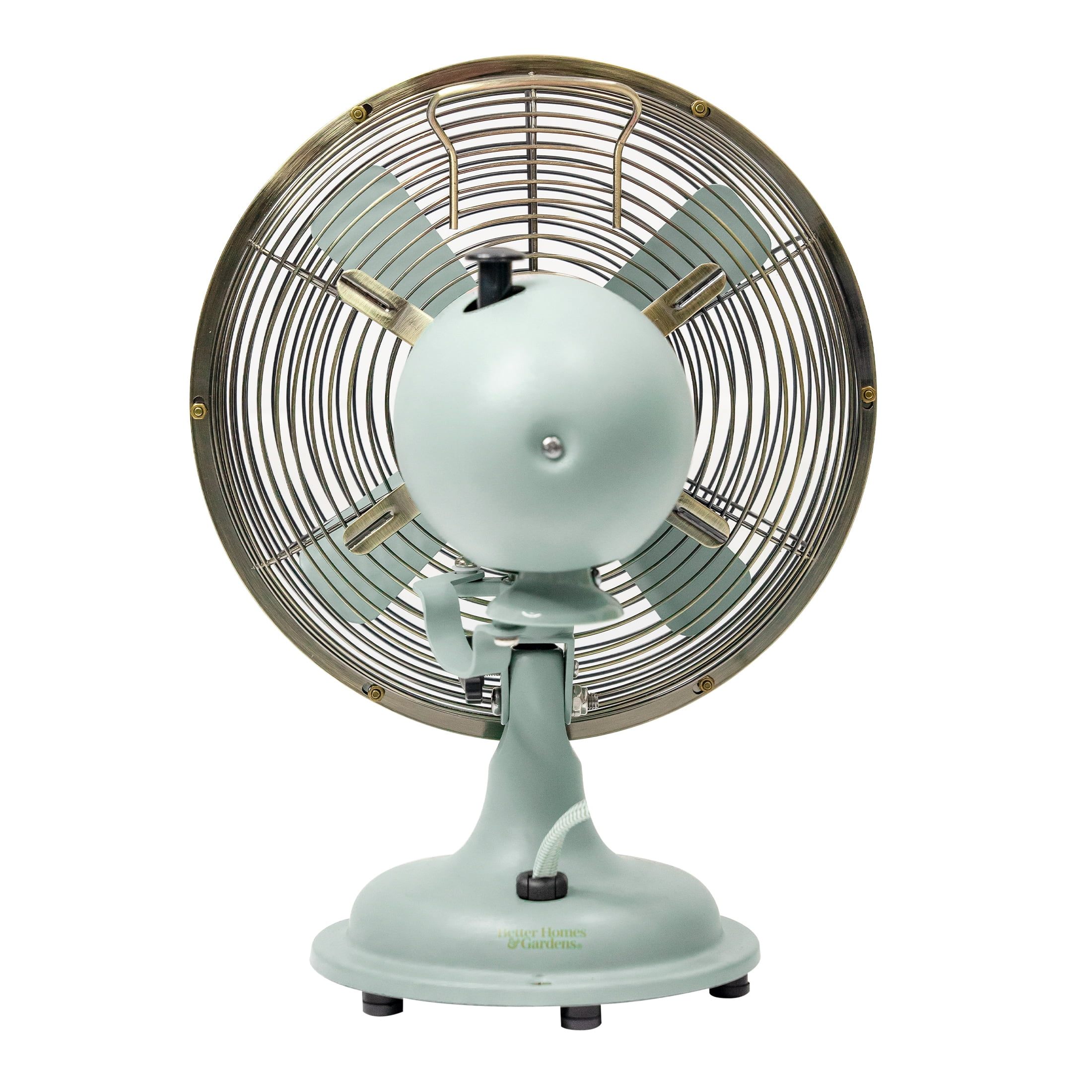 Better Homes & Gardens New 8 in Sage Vintage Table Fan with