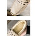 thumbnail image 6 of Lovskoo 2024 Women's Snow Boots Winter Doudou Shoes Flat Bottom Cow Tendon Soft Bottom Plush Cotton Shoes Khaki, 6 of 7
