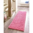 thumbnail image 1 of Unique Loom 3126230 2 Pi 6 Po x 10 Pi Solide Shag Runner Tapis&44; Bubblegum Rose, 1 of 2