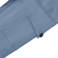thumbnail image 4 of AINIYS Boys Sports Cargo Pants Elastic Waist Comfy Lightweight Joggers with Side Pockets Twill for Outdoor Activities Ages 4-13 Blue 4 Years, 4 of 5