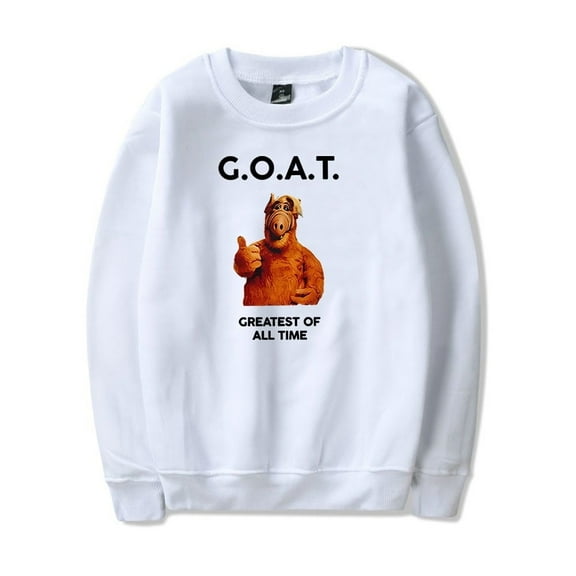 Ricky Stanicky Merch Alf Goat Greatest Of All Time Sweatshirt, Unisex,  Crew Neck Long Sleeve Pullover