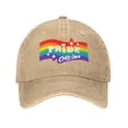 thumbnail image 4 of ZICANCN Mens Hats Unisex Baseball Caps-Pride Rainbow Flag Hats for Men Baseball Cap Western Low Profile Hats Fashion, 4 of 8