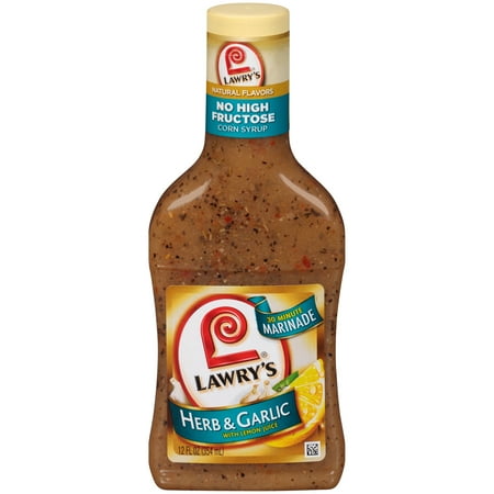 Lawry's Herb & Garlic With Lemon Marinade, 12 FL OZ