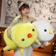 thumbnail image 2 of Almohada suave con forma de pollo amarillo para niñas, juguete de peluche, pestañas, almohada de peluche de dibujos animados, regalo de San Valentín zhangyuxiang LED, 2 of 2