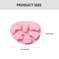 thumbnail image 2 of MUSEYA 2pcs Small Chocolates Mold Silicone Candy Making Baking Essential Grey, 2 of 7