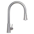 thumbnail image 6 of ALFI brand AB2034-BSS Solid Brushed Stainless Steel Pull Down Single Hole Kitchen Faucet, 6 of 11