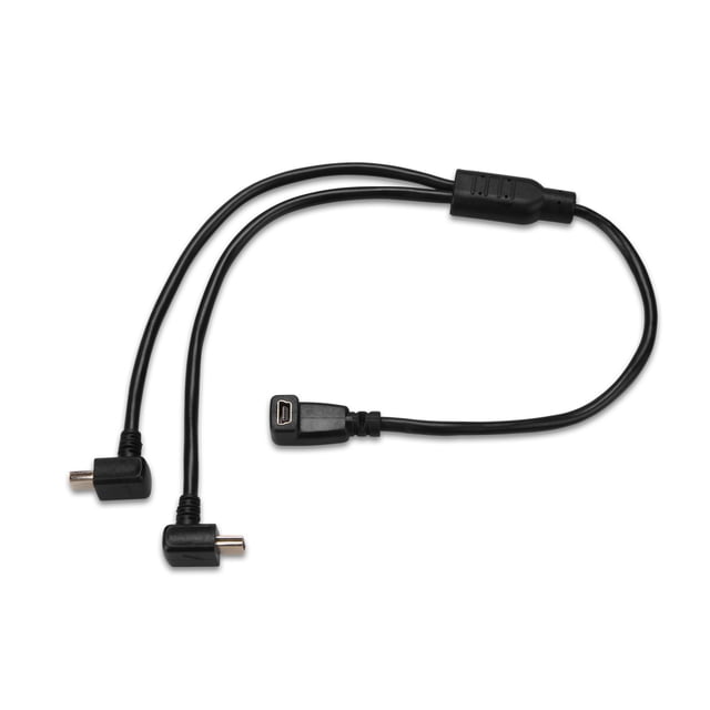 Cable Adaptador Divisor USB Garmin 2 a 1 para Carga