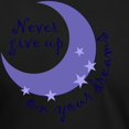 thumbnail image 3 of CafePress - NEVER GIVE UP ON DREAMS T Shirt - Mens Tri-blend T-Shirt, 3 of 4