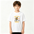 thumbnail image 2 of Ice Hockey Boys Graphic Tee, Funny Just A Boy Sports Fan 100% Cotton Kids Short Sleeve T-Shirt, 2 of 5