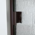 thumbnail image 4 of DreamLine Alliance Swing BG 30 in. W x 69 in. H Semi-Frameless Swing Shower Door in Oil Rubbed Bronze and Rain Glass, 4 of 5
