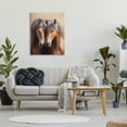 thumbnail image 3 of Stupell Industries Horse Twins Hugging Animals & Insects Painting Gallery Wrapped Canvas Art Print Wall Art, 30 x 40, 3 of 8