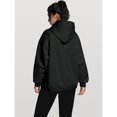 thumbnail image 5 of Women's Oversized Fleece Hoodie Comfy Loose Fit Pullover Sweatshirt Fall Winter Clothes, 5 of 6