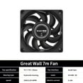 thumbnail image 1 of Great Wall 60MM/70MM/80MM/90MM Computer PC Case Fan Ultra Silent 12V DC Chassis Radiator Cooling PC Cooler Fan Case Fans 7 cm Fan, 1 of 5