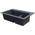 thumbnail image 4 of Transolid 33" x 22" Top Mount Radius Granite Kitchen Sink, Available in Various Colors, 4 of 4