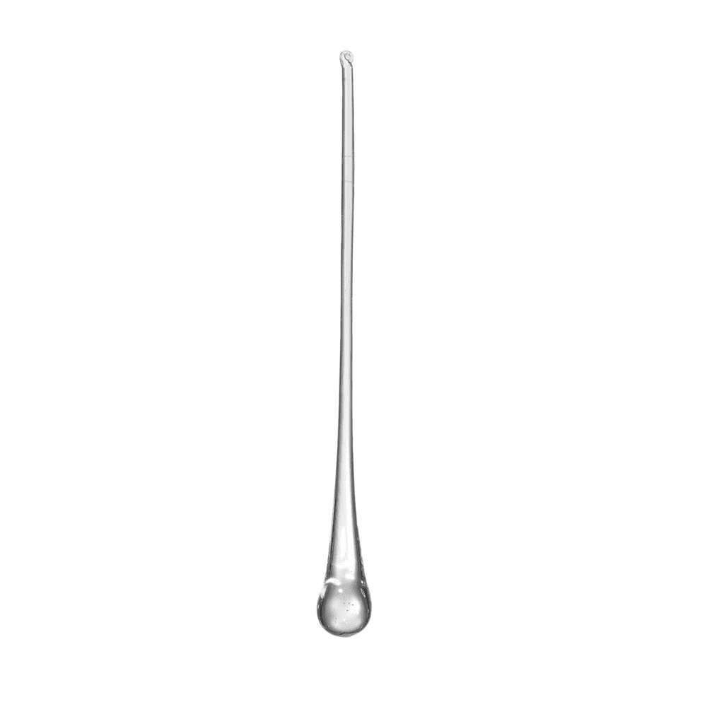 Sullivans Icicle Drop Glass Ornament 9.25"H Clear