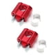 thumbnail image 1 of Abrazaderas Elevadores de motocicleta Ticfox 1 Par de 22 mm 28 mm Rojo, 1 of 12
