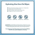 thumbnail image 3 of Best Pet Supplies Unscented Cat and Dog Cleaning Wipes in Resealable Pouch, Hydrating Aloe Vera, 100-Pack, 3 of 6