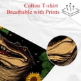 thumbnail image 2 of Crocodile Men's Classic White 100% Cotton T-Shirt for Everyday Wear and Comfort, 2 of 5