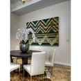 thumbnail image 3 of Marmont Hill - "Blue and Black" Painting Print on Natural Pine Wood, 3 of 7