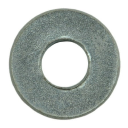 

#6 x 5/32 x 3/8 Zinc Plated Grade 2 Steel SAE Flat Washers FLWSRS-049