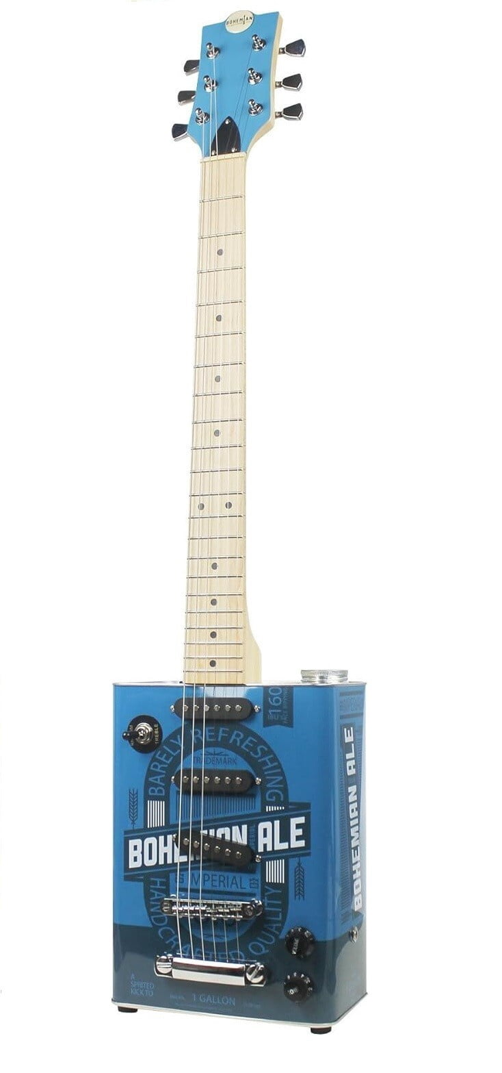 【値下げしました】BOHEMIAN ELCTRICG OIL GUITAR Bohemian Guitar Electric Boho Guitars Classic Oil Can Trendy