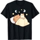 thumbnail image 1 of Linda Capybara Kawaii Pijama de dormir Sleepybara Cat Anime Camiseta, 1 of 2