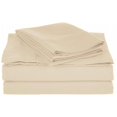 thumbnail image 1 of Cotton Rich 800 Thread Count Solid Sheet Set  Queen-Ivory, 1 of 4