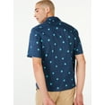 thumbnail image 4 of Free Assembly Men's Short Sleeve Camp Shirt, 4 of 5