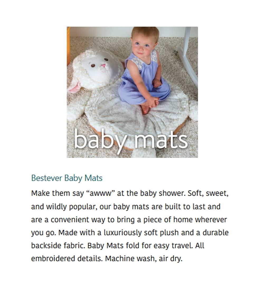 Mary Meyer Bestever Baby Mat, Rocky Chicken