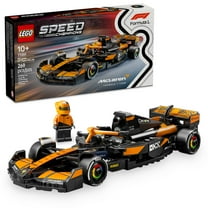 LEGO Speed Champions McLaren F1 Team MCL38 Race Car Toys - Building Set For Kids, Boys & Girls, Ages 10  - Toy Cars for F1 Fans - Gift Ideas for Birthdays - 77251
