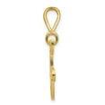 thumbnail image 2 of 14K Yellow Gold Charm Pendant Themed 28 mm 14-17 Initial F, 2 of 3
