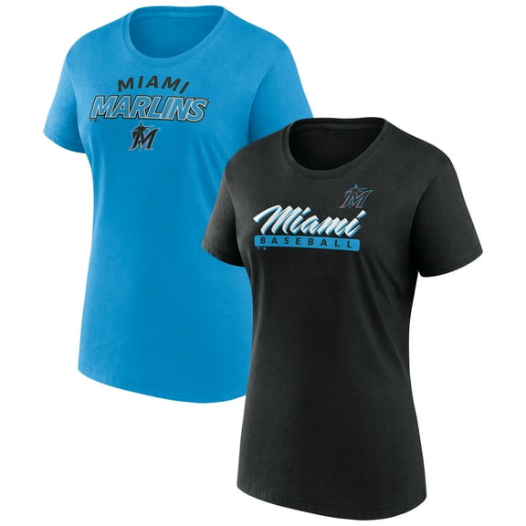 Women's Fanatics Miami Marlins Risk T-Shirt Combo Pack