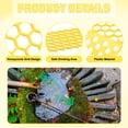 thumbnail image 3 of Uxcell 2-Pack Isla Flotante para Abejas, 18x6cm/7.09x2.36 Pulgadas Estación de Riego Flotante de Plástico para Alimentación/ Baño de Mariposas/ Decoración de Jardín al Aire Libre [Verde, Amarillo], 3 of 7