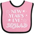 thumbnail image 3 of Inktastic New Year's Eve Squad with Stars in White Boys or Girls Baby Bib, 3 of 4