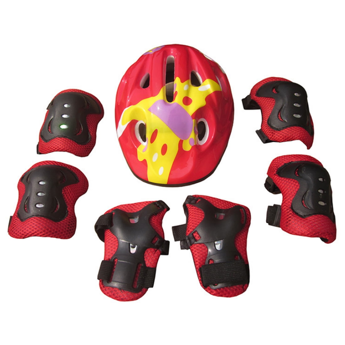 Paw Patrol BIKE HELMET Safety GLOVES+ELBOW+KNEE PAD SET Scooter Skates Toddler